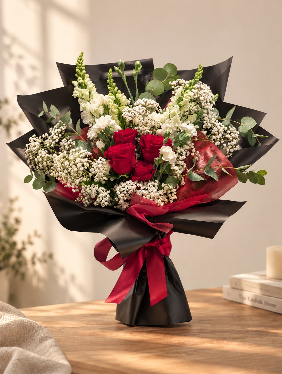 Scarlet Devotion bouquet